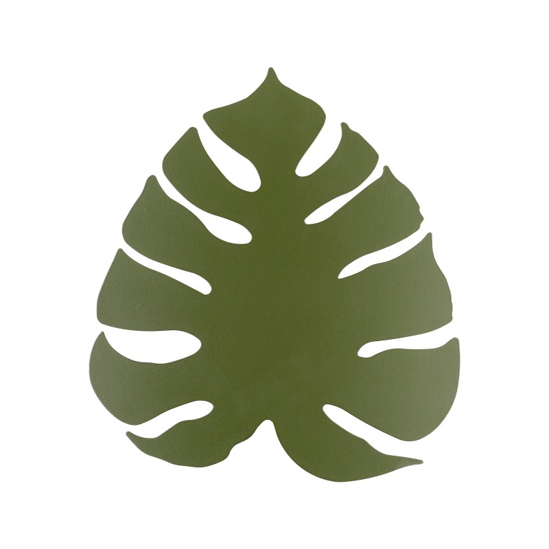 Sieninis šviestuvas MONSTERA 4xG9 ŽALIA