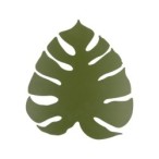 Sieninis šviestuvas MONSTERA 4xG9 ŽALIA
