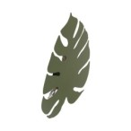 Sieninis šviestuvas MONSTERA 4xG9 ŽALIA