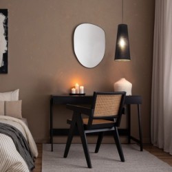 Pakabinamas šviestuvas ZING 1xE27 JUODA