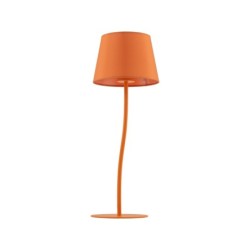 Stalinis šviestuvas NICOLA 1xE27 ORANŽINĖ