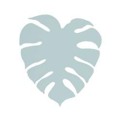 Sieninis šviestuvas MONSTERA 4xG9 ŽALIA