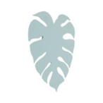 Sieninis šviestuvas MONSTERA 4xG9 ŽALIA
