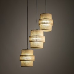 Pakabinamas šviestuvas CALISTO 3xE27 JUODA