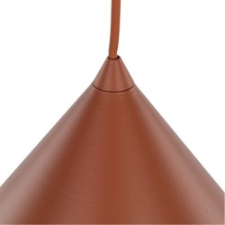 Pakabinamas šviestuvas CONO 1xE27 RAUSVA