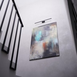 Sieninis šviestuvas GALLERY 1xLED 20W 4000K (Neutrali balta) JUODA