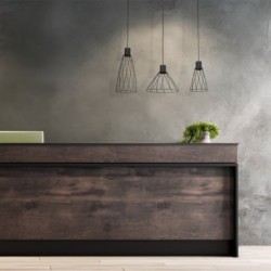 Pakabinamas šviestuvas MODESTO JUODA