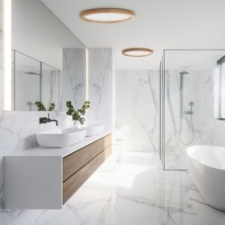 Lubinis šviestuvas AQUA 36W 3000, 4000, 6500K (CCT keičiama) BUKO
