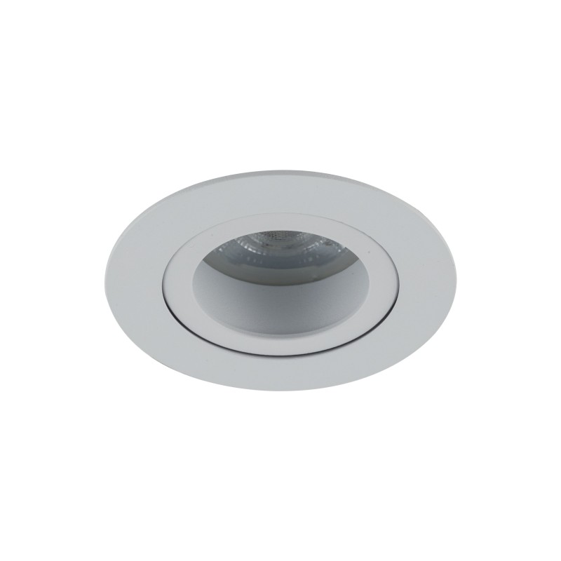 Įmontuojamas šviestuvas AURA 1xGU10 BALTA IP65