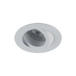 Įmontuojamas šviestuvas AURA 1xGU10 BALTA IP65
