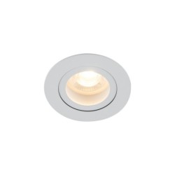Įmontuojamas šviestuvas AURA 1xGU10 BALTA IP65