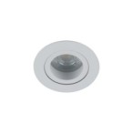 Įmontuojamas šviestuvas AURA 1xGU10 BALTA IP65