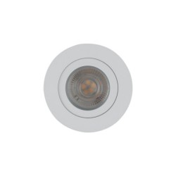 Įmontuojamas šviestuvas AURA 1xGU10 BALTA IP65