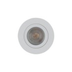 Įmontuojamas šviestuvas AURA 1xGU10 BALTA IP65