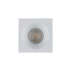 Įmontuojamas šviestuvas PRISMA 1xGU10 BALTA IP65
