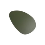 Sieninis šviestuvas STONE 2xG9 ŽALIA