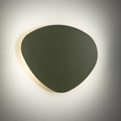 Sieninis šviestuvas STONE 2xG9 ŽALIA