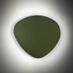 Sieninis šviestuvas STONE 3xG9 ŽALIA