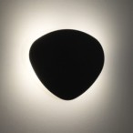 Sieninis šviestuvas STONE 2xG9 JUODA