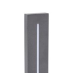 Sieninis lauko šviestuvas LINEA 1xLED 30W 3000K (Šilta balta) PILKA IP65