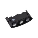 Sieninis lauko šviestuvas ARROW 6xLED 1W 3000K (Šilta balta) JUODA IP54