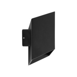 Sieninis lauko šviestuvas CUBE 2xLED 5W 3000K (Šilta balta) JUODA IP54