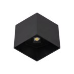 Sieninis lauko šviestuvas CUBE 2xLED 5W 3000K (Šilta balta) JUODA IP54