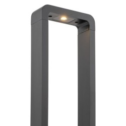 Pastatomas lauko šviestuvas ARIUS 1xLED 10W 3000K (Šilta balta) JUODA IP54
