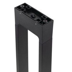Pastatomas lauko šviestuvas ARIUS 1xLED 10W 3000K (Šilta balta) JUODA IP54