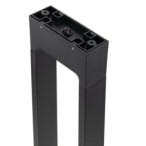Pastatomas lauko šviestuvas ARIUS 1xLED 10W 3000K (Šilta balta) JUODA IP54