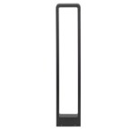 Pastatomas lauko šviestuvas ARIUS 1xLED 10W 3000K (Šilta balta) JUODA IP54
