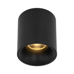 Lubinis šviestuvas BLAZE 1xLED 12W 3000, 4000, 6000 K (CCT keičiama) JUODA