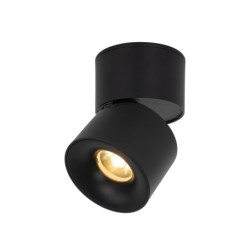 Lubinis šviestuvas SPARK 1xLED 10W 3000, 4000, 6000 K (CCT keičiama) JUODA