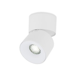Lubinis šviestuvas SPARK 1xLED 10W 3000, 4000, 6000 K (CCT keičiama) BALTA