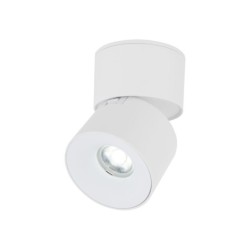 Lubinis šviestuvas SPARK 1xLED 10W 3000, 4000, 6000 K (CCT keičiama) BALTA