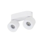 Lubinis šviestuvas SPARK 2xLED 10W 3000, 4000, 6000 K (CCT keičiama) BALTA
