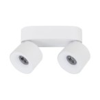 Lubinis šviestuvas SPARK 2xLED 10W 3000, 4000, 6000 K (CCT keičiama) BALTA