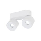 Lubinis šviestuvas SPARK 2xLED 10W 3000, 4000, 6000 K (CCT keičiama) BALTA