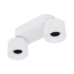 Lubinis šviestuvas SPARK 2xLED 10W 3000, 4000, 6000 K (CCT keičiama) BALTA