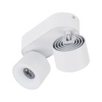 Lubinis šviestuvas SPARK 2xLED 10W 3000, 4000, 6000 K (CCT keičiama) BALTA