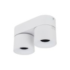 Lubinis šviestuvas SPARK 2xLED 10W 3000, 4000, 6000 K (CCT keičiama) BALTA