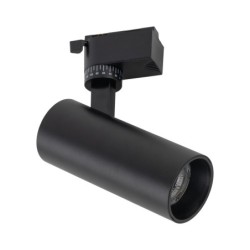 Bėginės sistemos TRACER 1-fazės šviestuvas 1xLED 10W 2700, 4000, 6000K (CCT keičiama) JUODA