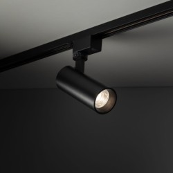 Bėginės sistemos TRACER 1-fazės šviestuvas 1xLED 10W 2700, 4000, 6000K (CCT keičiama) JUODA