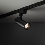 Bėginės sistemos TRACER 1-fazės šviestuvas 1xLED 10W 2700, 4000, 6000K (CCT keičiama) JUODA