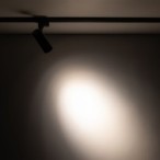 Bėginės sistemos TRACER 1-fazės šviestuvas 1xLED 10W 2700, 4000, 6000K (CCT keičiama) JUODA