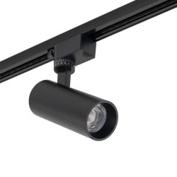 Bėginės sistemos TRACER 1-fazės šviestuvas 1xLED 10W 2700, 4000, 6000K (CCT keičiama) JUODA