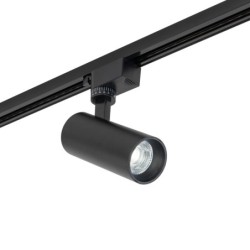 Bėginės sistemos TRACER 1-fazės šviestuvas 1xLED 10W 2700, 4000, 6000K (CCT keičiama) JUODA