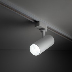 Bėginės sistemos TRACER 1-fazės šviestuvas 1xLED 10W 2700, 4000, 6000K (CCT keičiama) BALTA