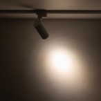 Bėginės sistemos TRACER 1-fazės šviestuvas 1xLED 10W 2700, 4000, 6000K (CCT keičiama) BALTA