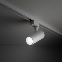 Bėginės sistemos TRACER 1-fazės šviestuvas 1xLED 10W 2700, 4000, 6000K (CCT keičiama) BALTA